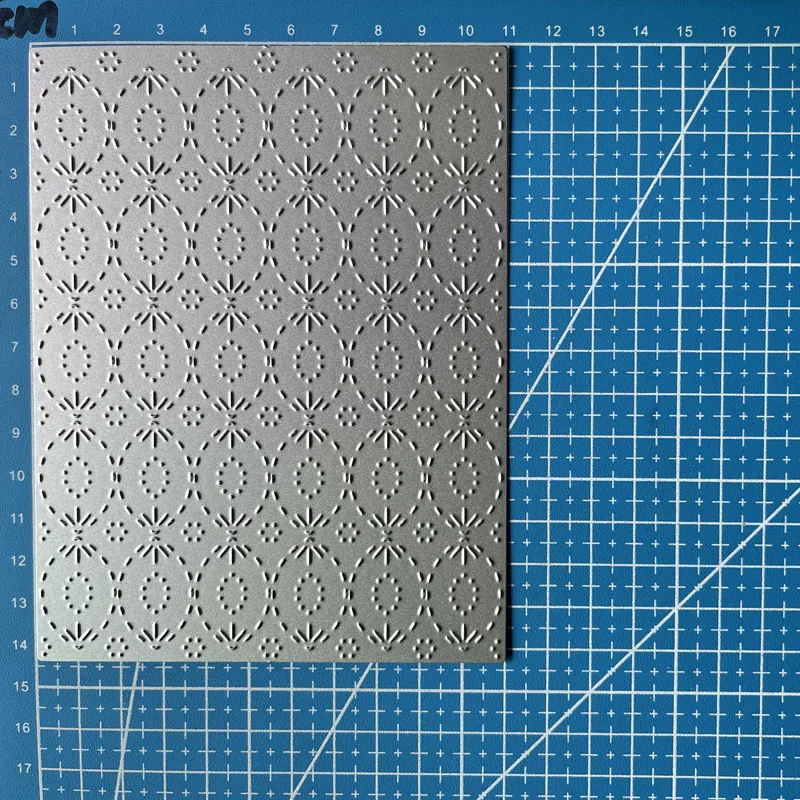 Металлические штампы Lucky Goddess сшитая овальная крышка сделай сам скрапбукинг