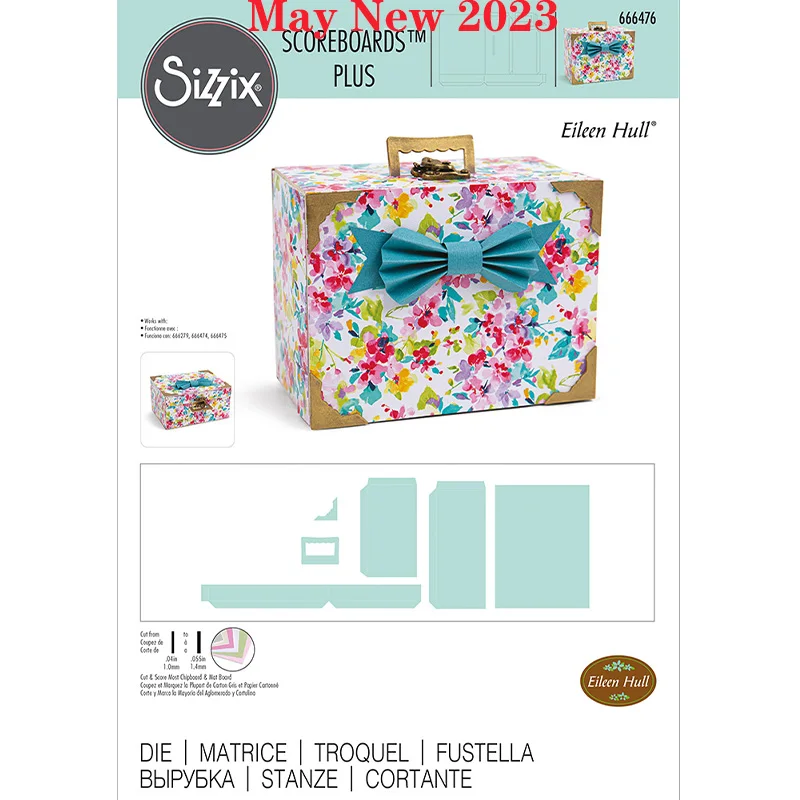 

Slotted Treat Box 2023 New Metal Cutting Dies For Diy Scrapbooking Crafts Maker Photo Album Template Handmade Decoration