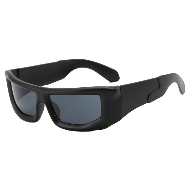 Новинка спортивные солнцезащитные очки Y2K винтажные квадратные затемненные в