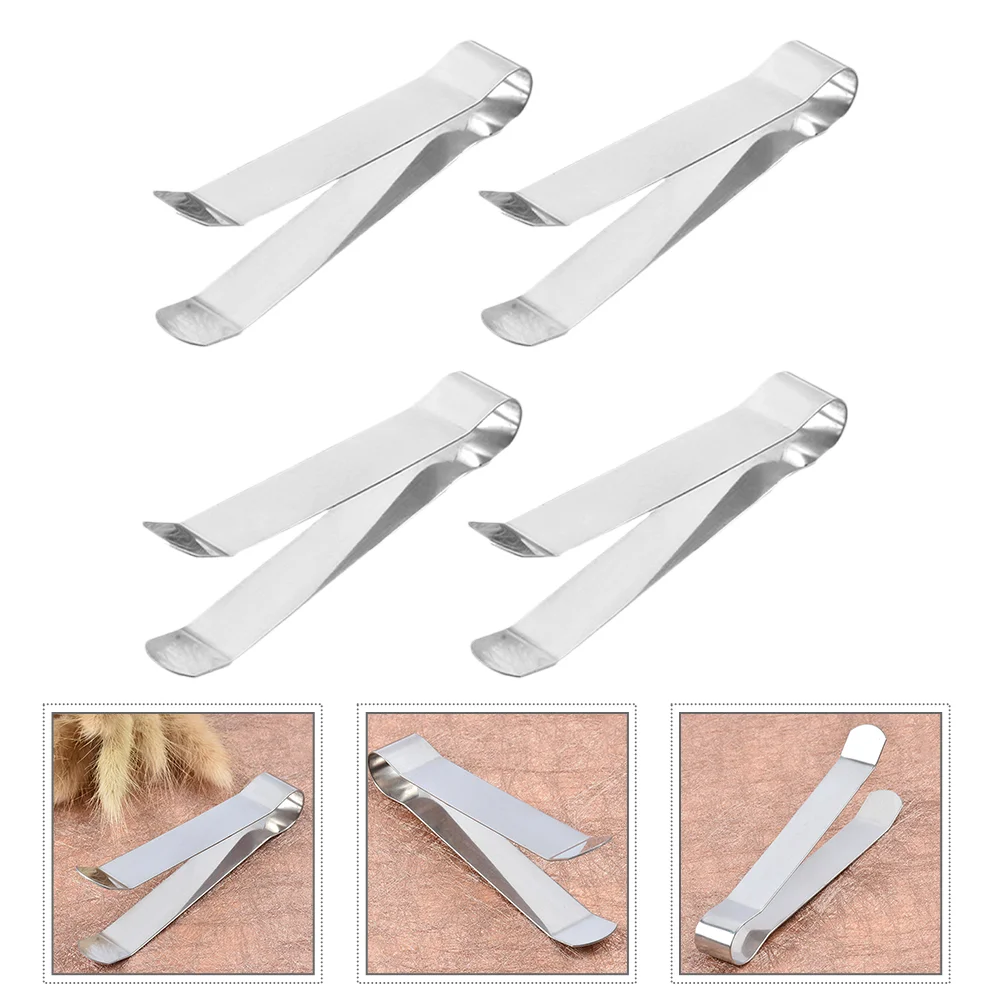 

4 Pcs Fire Extinguisher Wick Dipper Flame Snuffer Small Tools Put Outer Stainless Steel Bell Snuffer