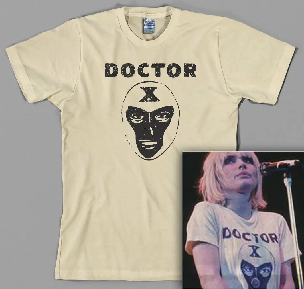 Футболка Doctor X blondie Debbie Harry Deborah 70s классическая рок панк свободная