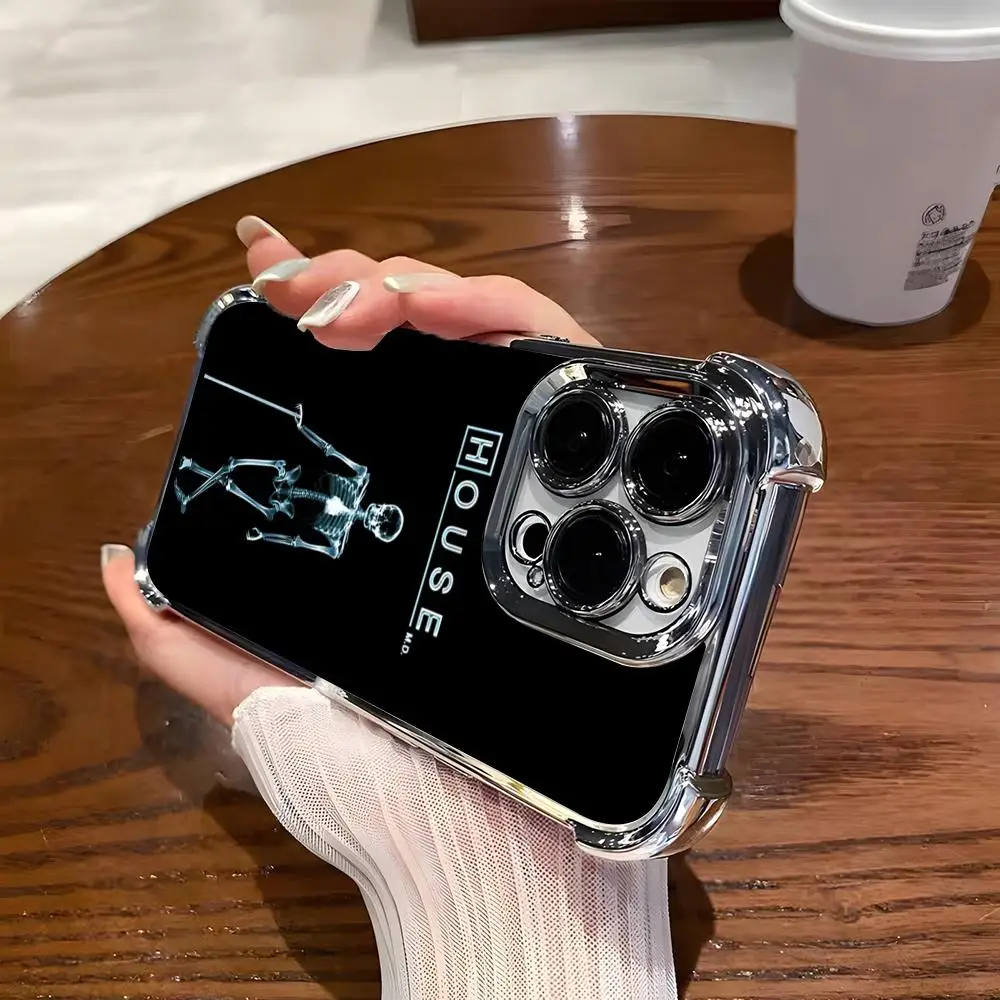 Фото Чехол для телефона House MD TV для iPhone 17 Pro Max 15 Pro 16 14 Plus 12 13 Mini 11 Pro, противоударный, с защитным стеклом №5