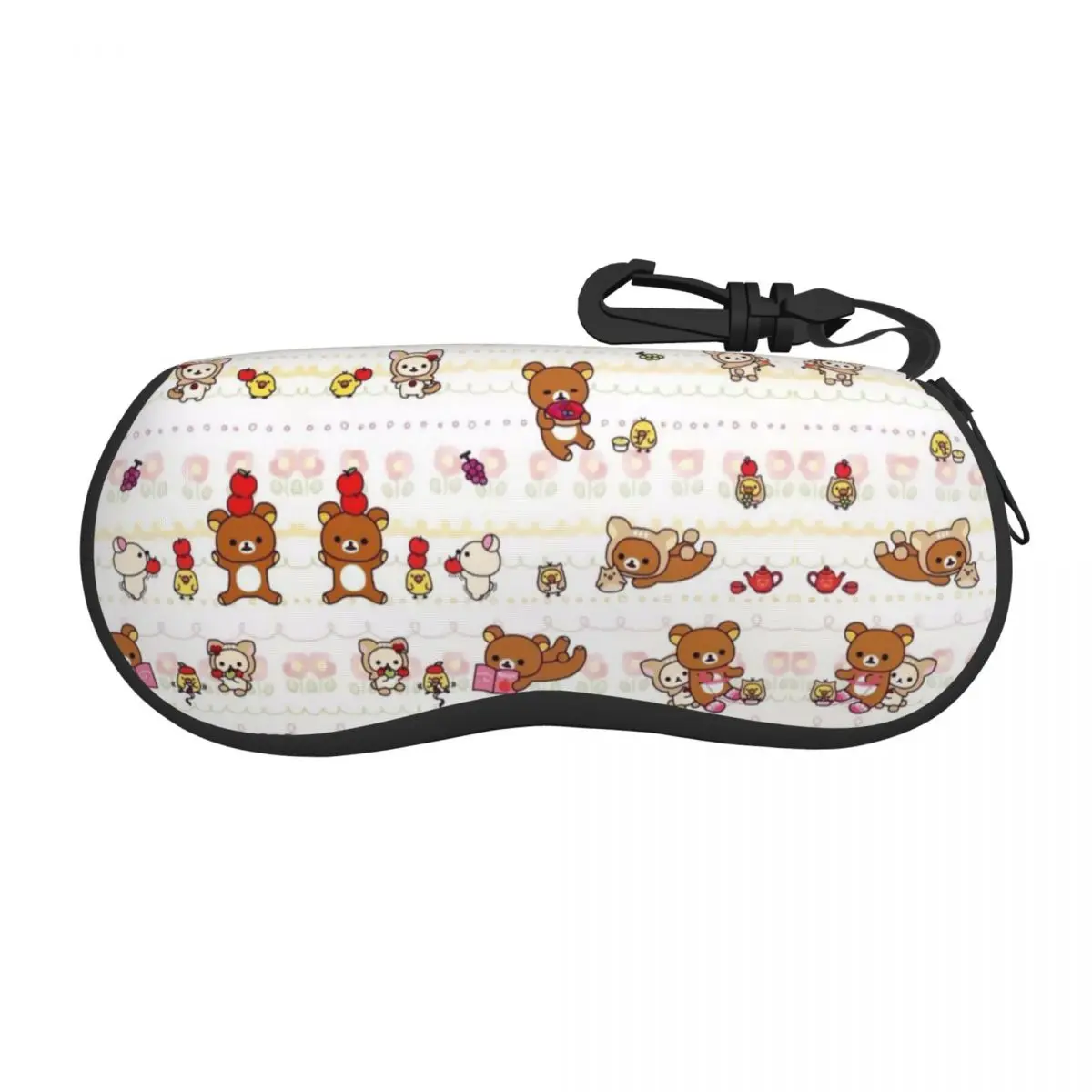 

Custom Rilakkuma Glasses Case Portable Anime Animated Characters Shell Eyeglasses Case Sunglasses Box
