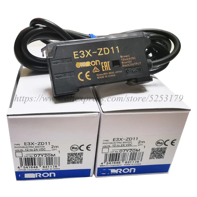 Фотоэлемент оригинальный новый датчик усилителя оптического волокна 1 шт. -