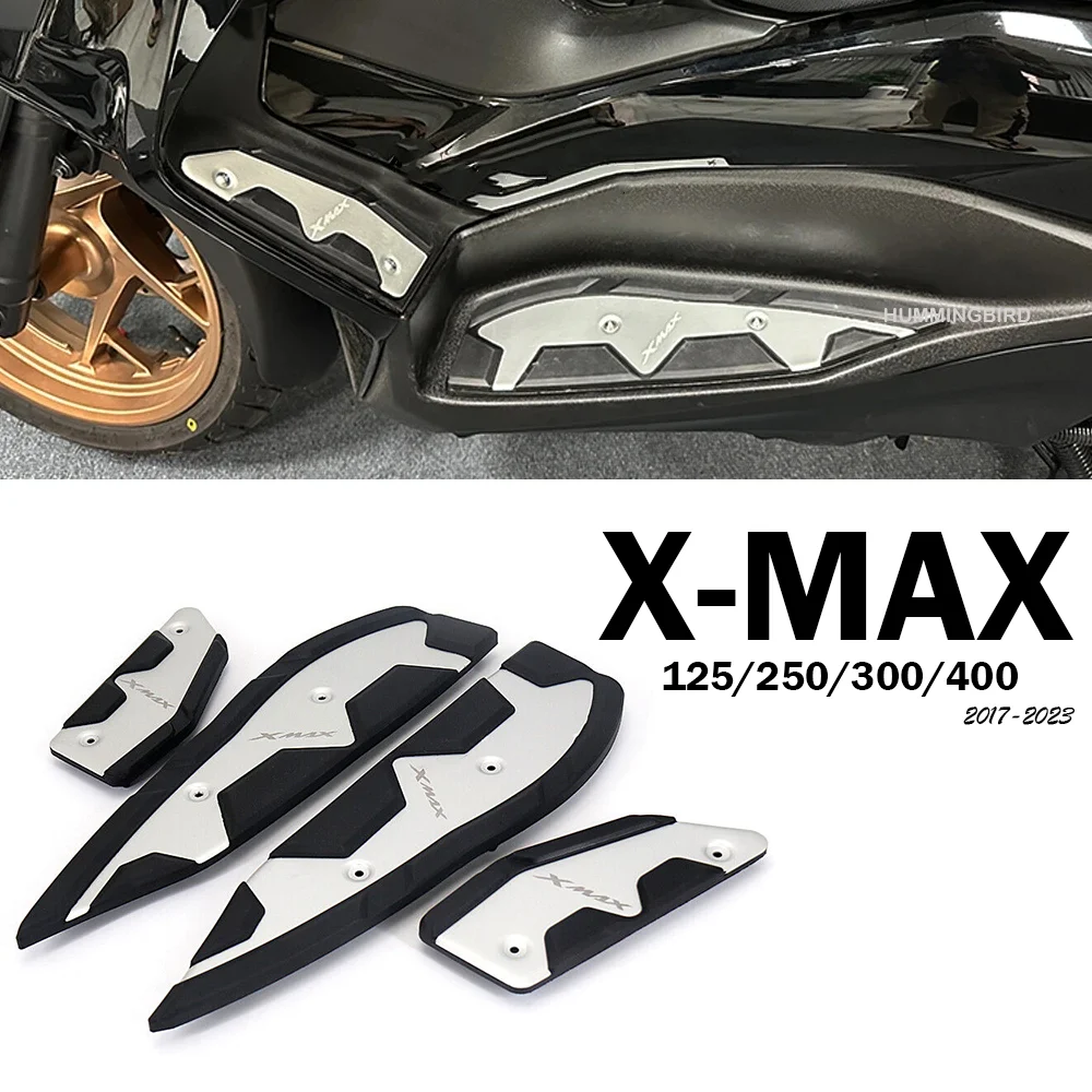 

For Yamaha XMAX 400 XMAX 300 XMAX 250 XMAX 125 2017-2023 Accessories Foot Pad Pedals Kit X-MAX 125/250/300/400