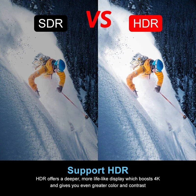 Умная ТВ-приставка HOT-XS97 S3 H313 Android HDTV 4K HDR ТВ-приемник 2 4G 5 8G беспроводной Wi-Fi 10