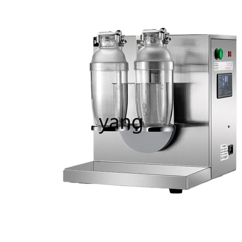 YJQ молоко шейкер для чая из нержавеющей стали с двойной головкой снега