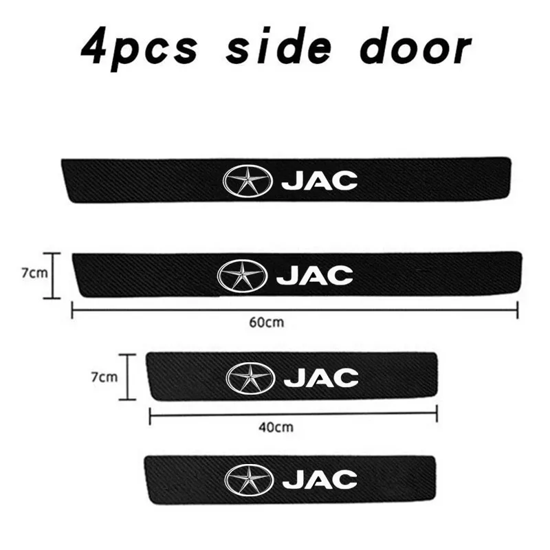 

Для JAC Refine J3 J2 S5 A5 J5 J6 J4 Vapour S2 T8 Защитная полоса на порог автомобиля Прочная и прочная декоративная наклейка Аксессуары