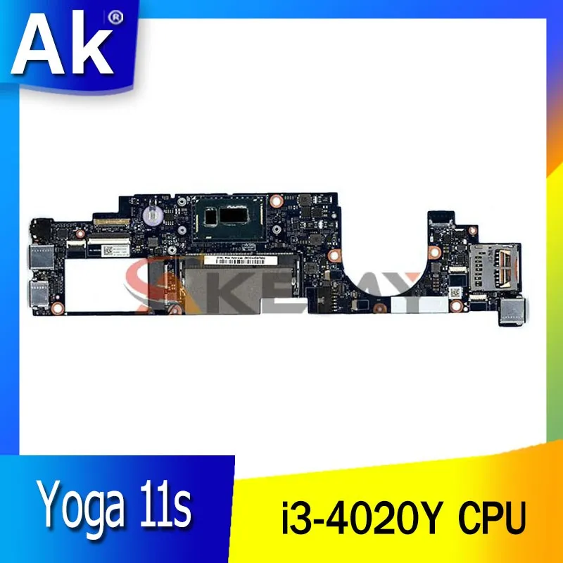 

AIUU0 NM-A191 For Lenovo Yoga 11s laptop motherboard i3-4020Y CPU 100% Fully Tested&High quality