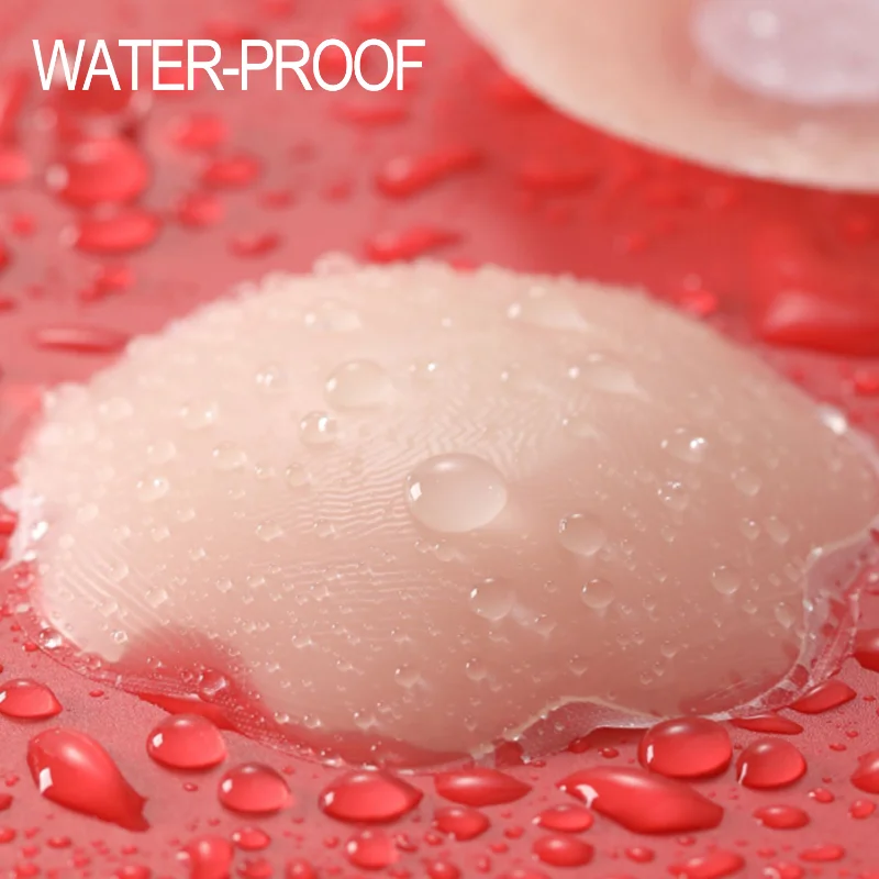 10pcs Silicone Nipple Cover Reusable Women Bra Sticker Breast Petal Strapless Lift Up Bra Invisible Boob Tape Pads Chest Pasties