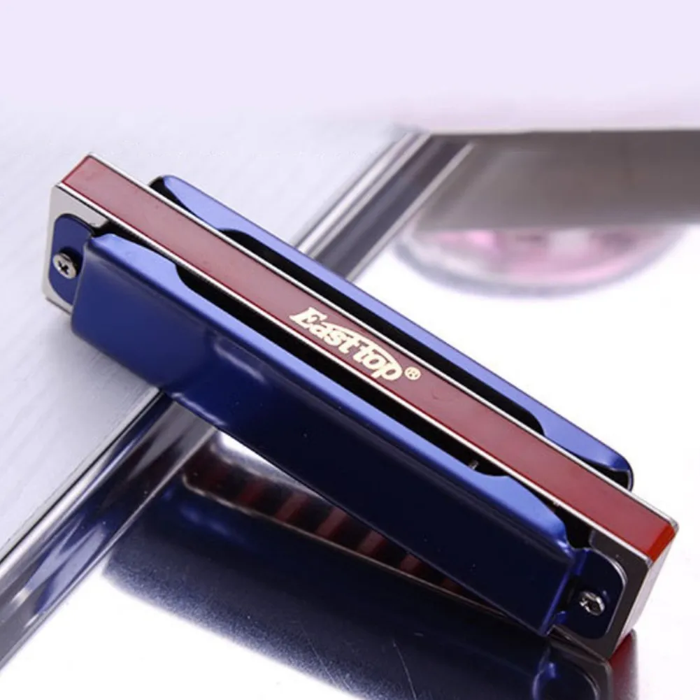 

Easttop Harmonica 10 Holes Blues Mouth Organ Musical Instruments Key Of C T008K Diatonic Musical Instruments Harmonica