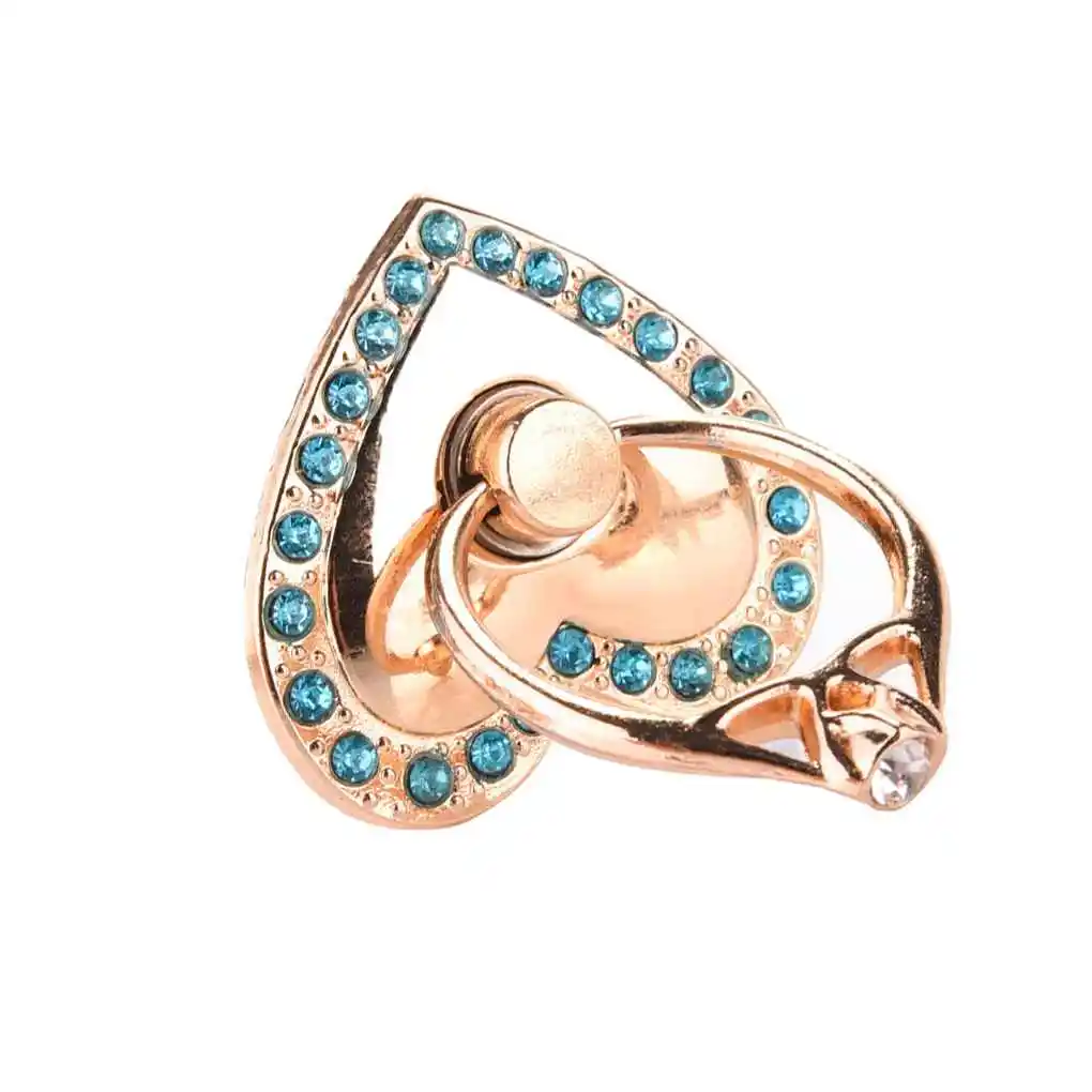 Держатели-подставки в форме сердца, металлический риносорон, вращающийся на 360 градусов кольцевой держатель, аксессуары для рамы