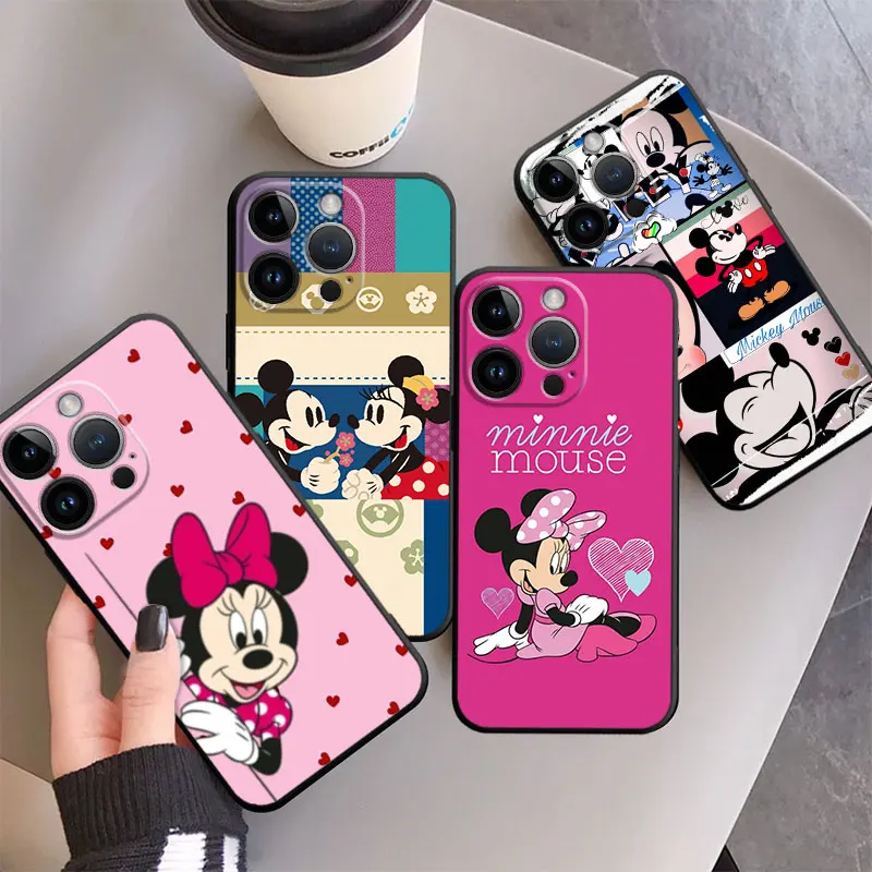 

Soft Cover Phone Case For iPhone 14 13 12 11 Pro Max 6 6S 7 8 Plus X XS XR 12 13 Mini Shell Fantasmic Magical Minnie Mouse