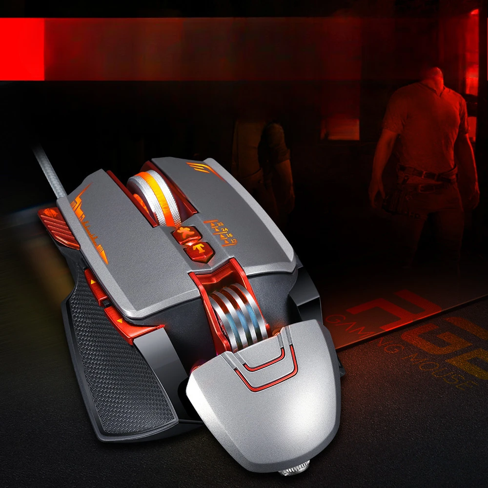 Игровая мышь EOENKK V9 проводная USB-машина для киберспорта макропрограммирование