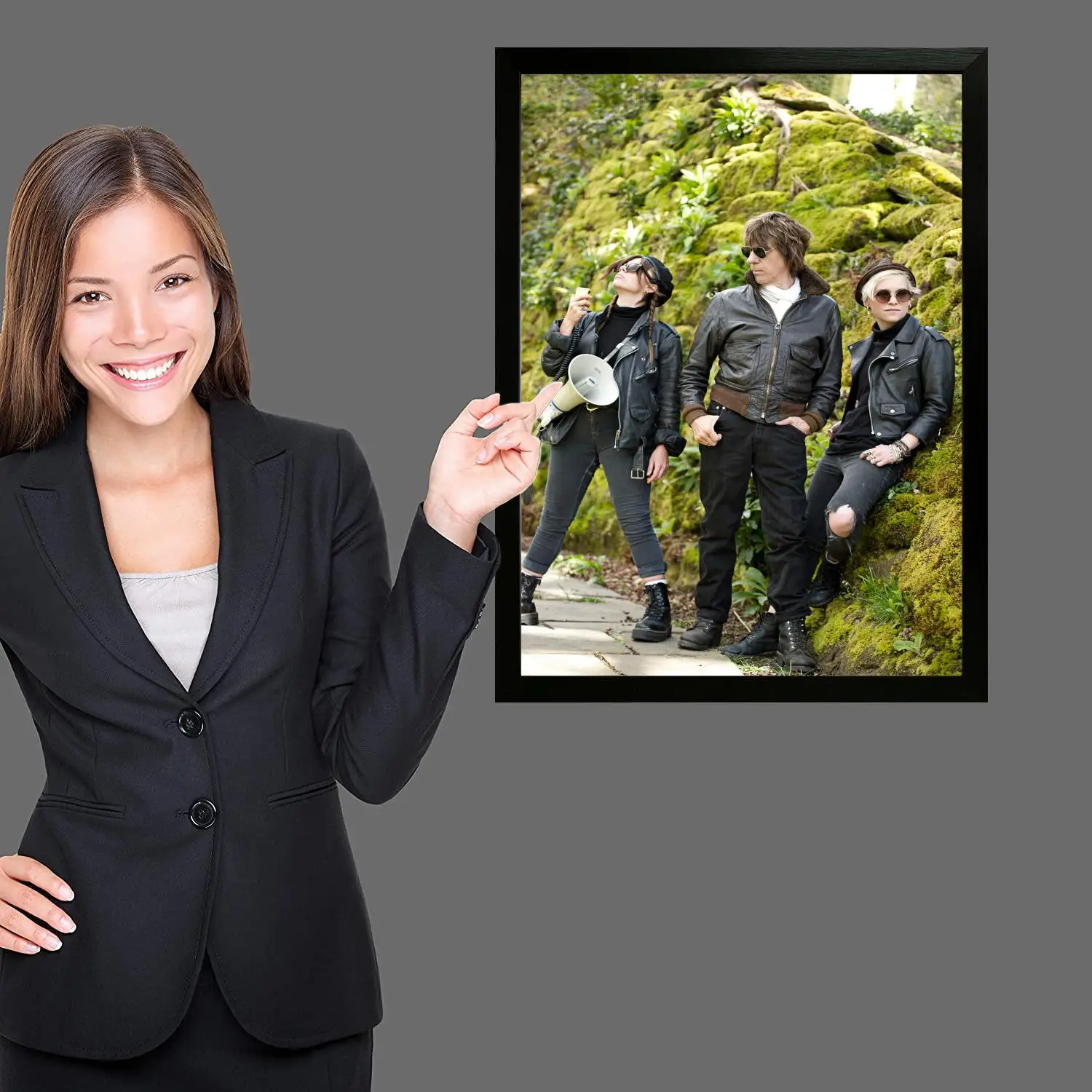 Печать на холсте &quotJeff Beck Band&quot классический стиль