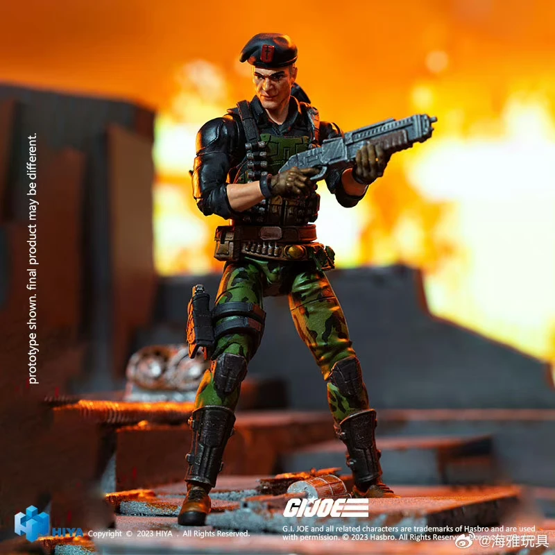 

[Pre-Order] 1/18 Hiya Action Figure Exquisite Mini Series G.I.Joe Flint Anime Collection Statue Model Figurines Kids Toys Gifts
