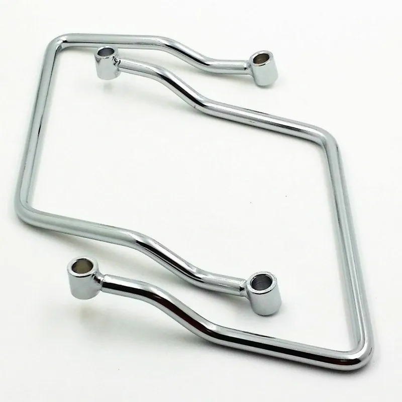 

22 cm Saddle bag Support Bar Mount Bracket For Yamaha VN VT VTX Suzuki Cruiser