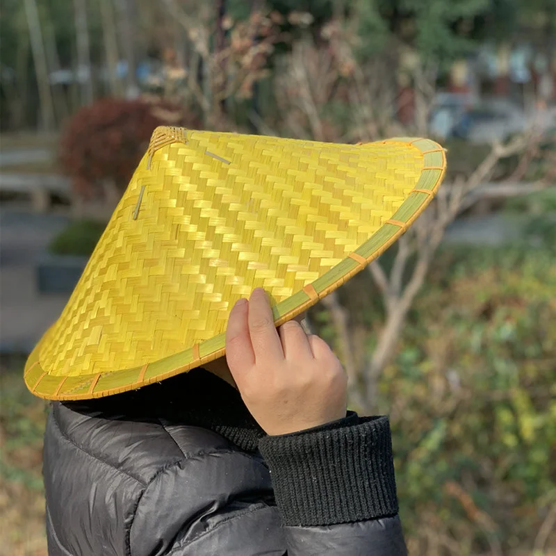 

Wide Brim Outdoor Shade Straw Hat Fashion Personality Sun Protection Fishing Unisex Beach Hat Summer Cap
