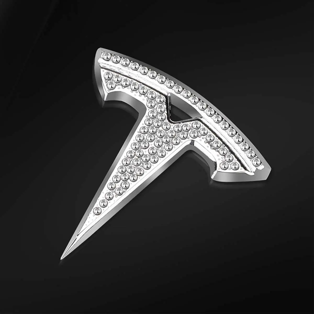 

Bling Rhinestone Car Steering Wheel Diamond Logo Sticker Crystal Emblem Decor Ring Decals For Toyota Tesla Ford Hyundai Honda