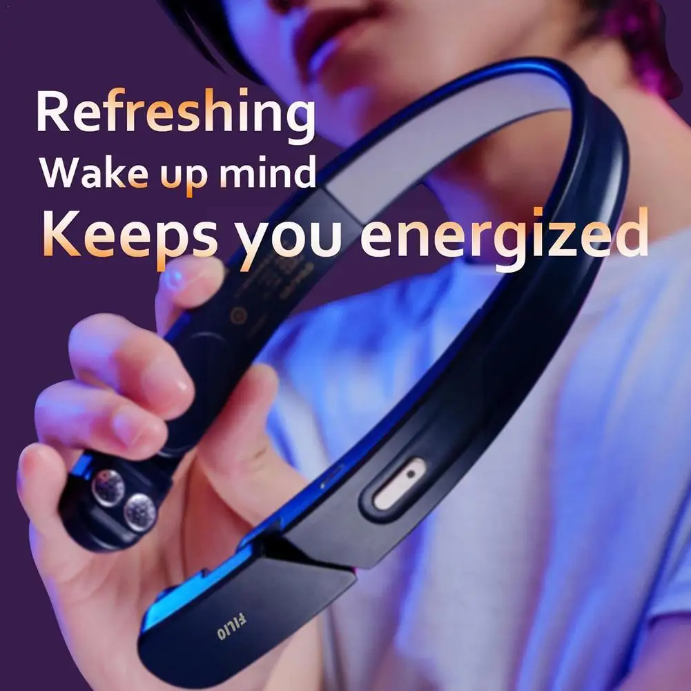 

Solar Plexus Head Massager Electric Anti-Sleepiness Insomnia Health Care Relax Device Physiotherapy Antiestres Therapy Refr P4J9