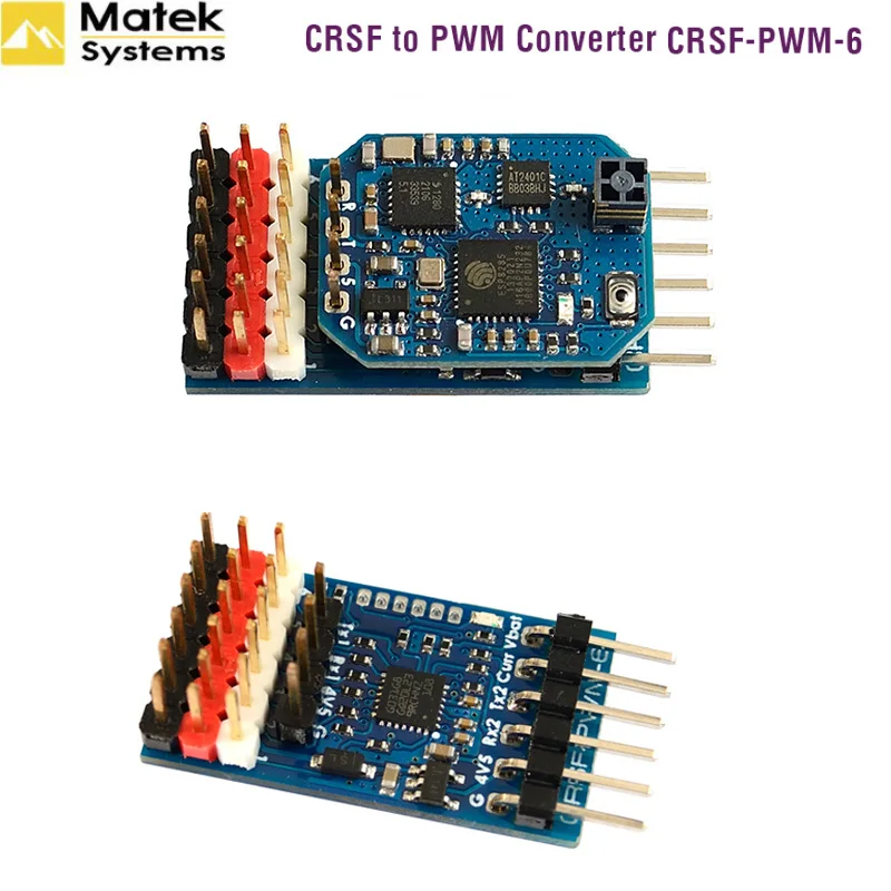 MATEKSYS CRSF-PWM-6 Конвертер CRSF в ШИМ | AliExpress