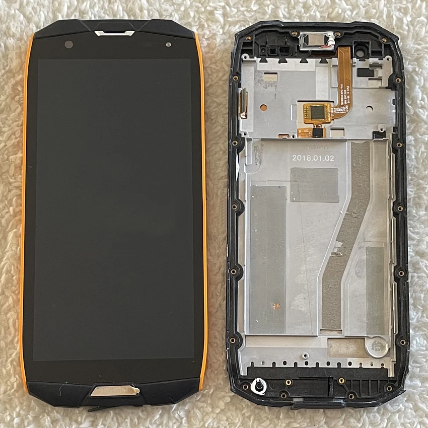 ЖК-дисплей 5,7 дюйма для Oukitel WP5000 + детали для ремонта, стеклянная панель с заменой рамки