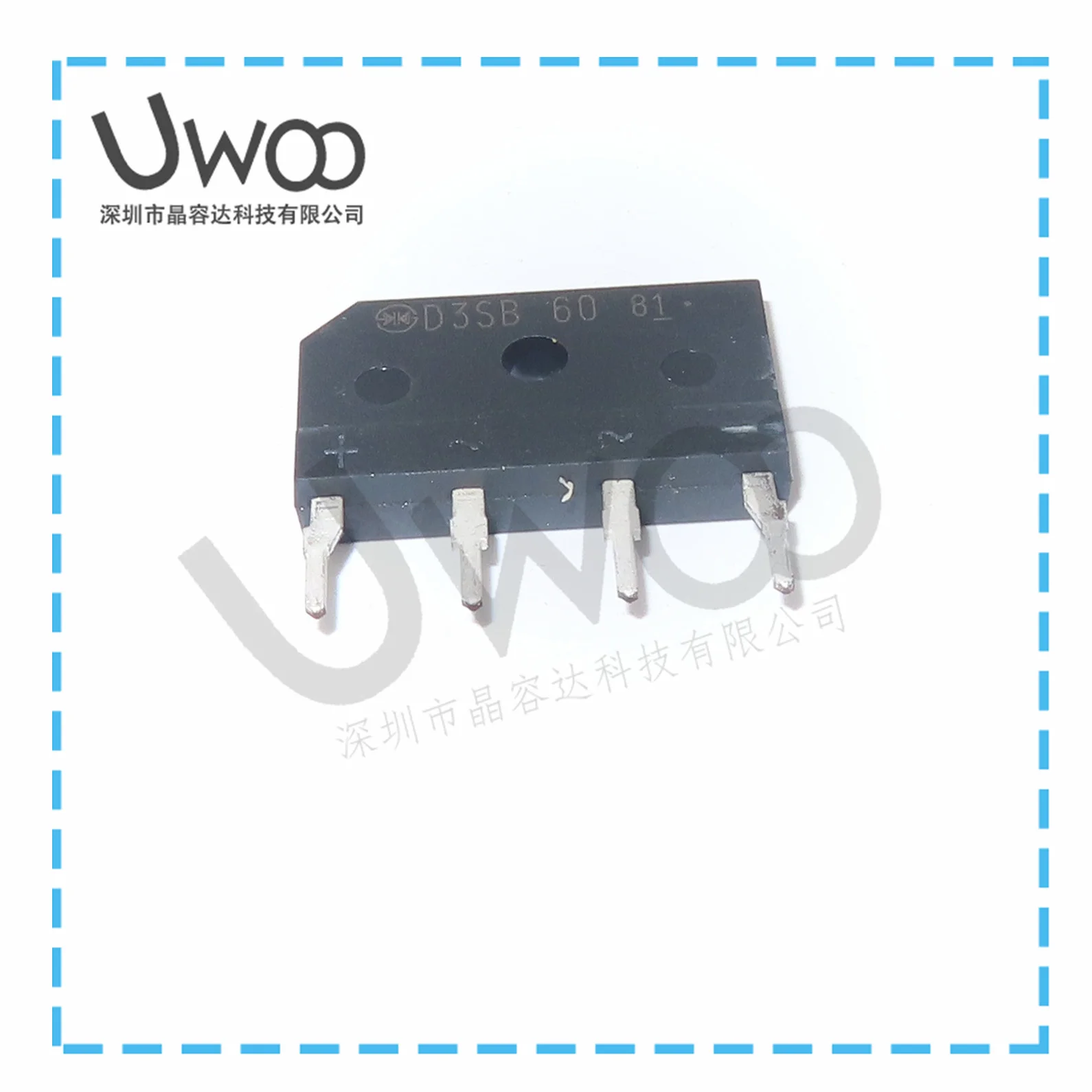 100% оригинальный новый D3SB60 ZIP-4 3A 600V D3SBA60 ZIP4 3A 600V