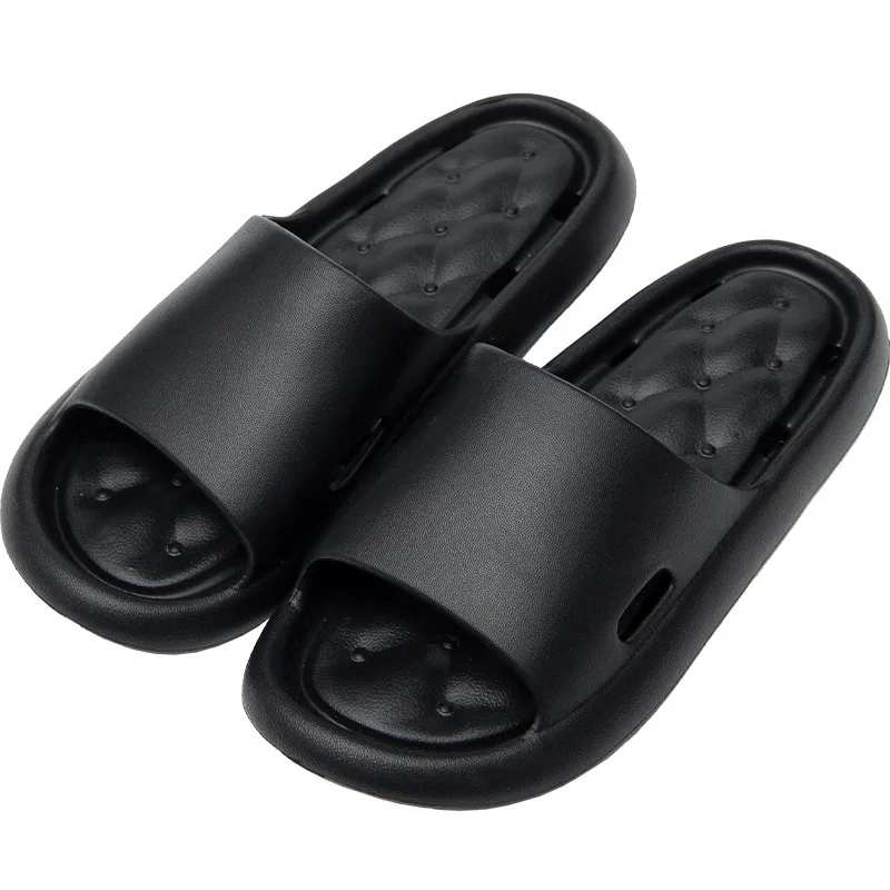 

Men's and Women's Summer Water Leaking Home Indoor Non-slip Bathing Sandals and Slippers 2022