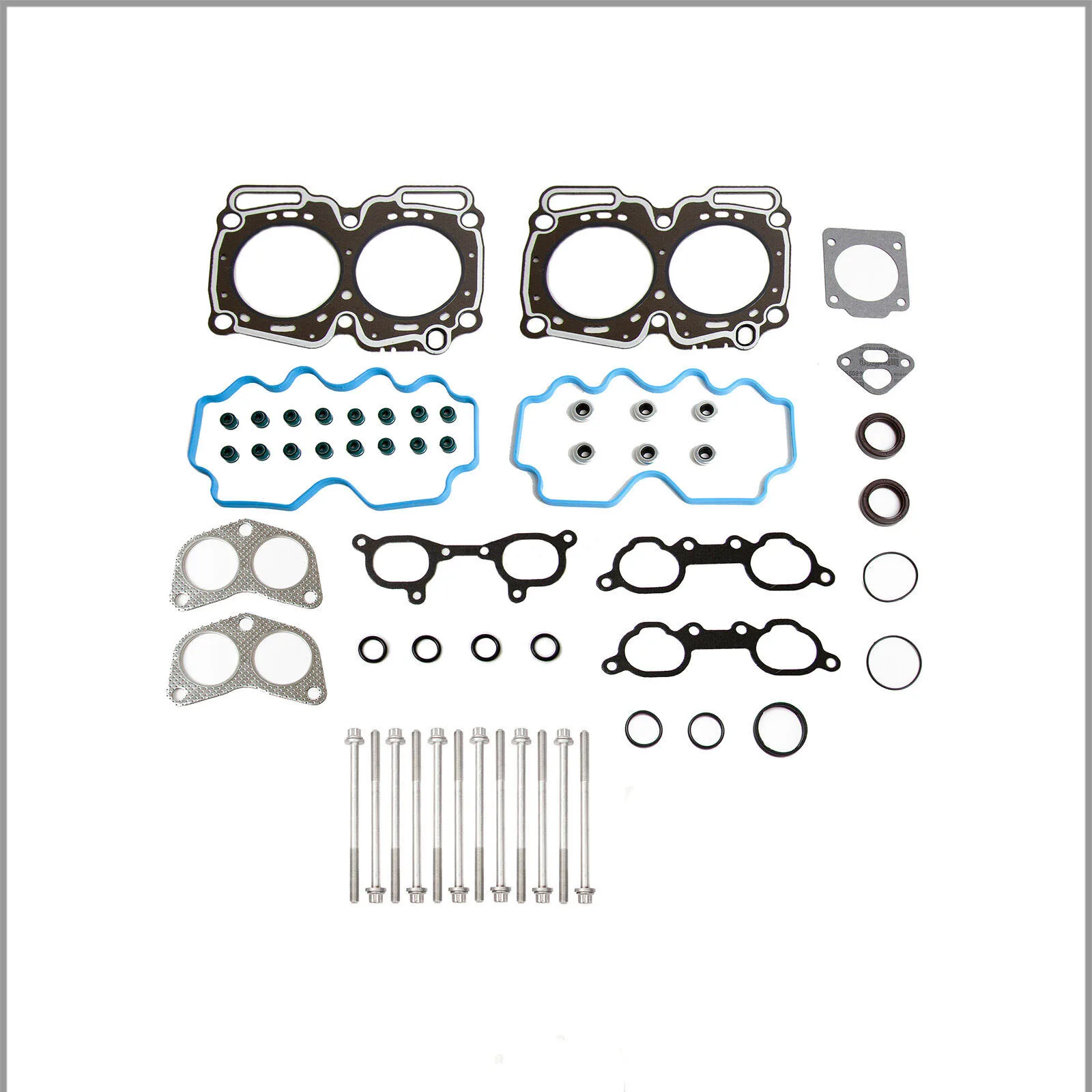 

Head Gasket Set Bolts Fit 93-97 Subaru Impreza 1.8 SOHC 16V EJ18E