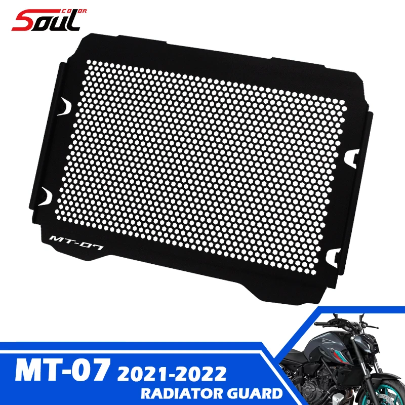

Aluminum Motorcycle Radiator Guard Radiator Grille Cover Fits For YAMAHA MT-07 2021 2022 MT07 21-22 FZ07 FZ-07 2021 2022