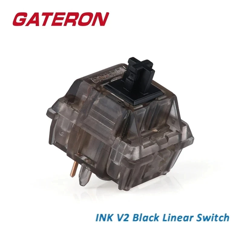 

Переключатель Gateron INK V2, линейный, 60 г, с возможностью горячей замены
