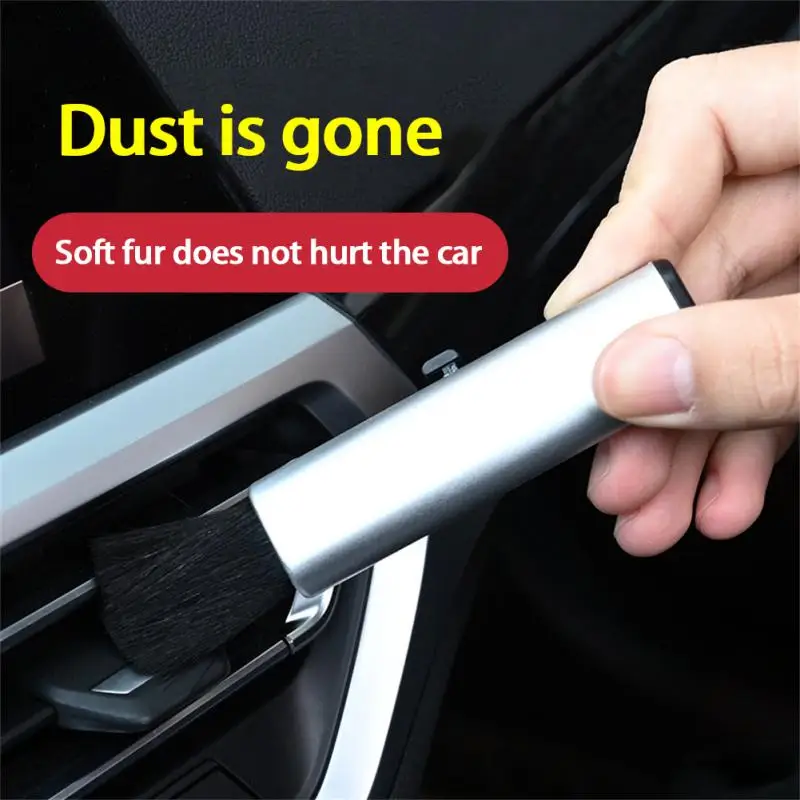 

Detail Dust Removal Tool Multi-purpose Car Conditioning Air Outlet Brush Retractable Small Soft Brush Air Outlet Cleaning Brush