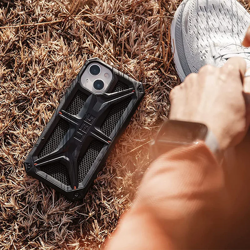 Сверхмощный противоударный чехол UAG Kevlar для Apple iPhone 13 12 Pro Max iPhone13 гибридный
