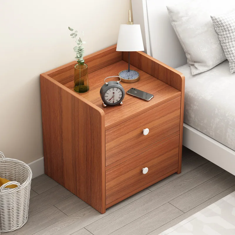 

Aoliviya Sh New Bedside Table Simple Modern Simple Bedside Cabinet Mini Locker with Lock Home Bedroom Bedside Storage Cabinet