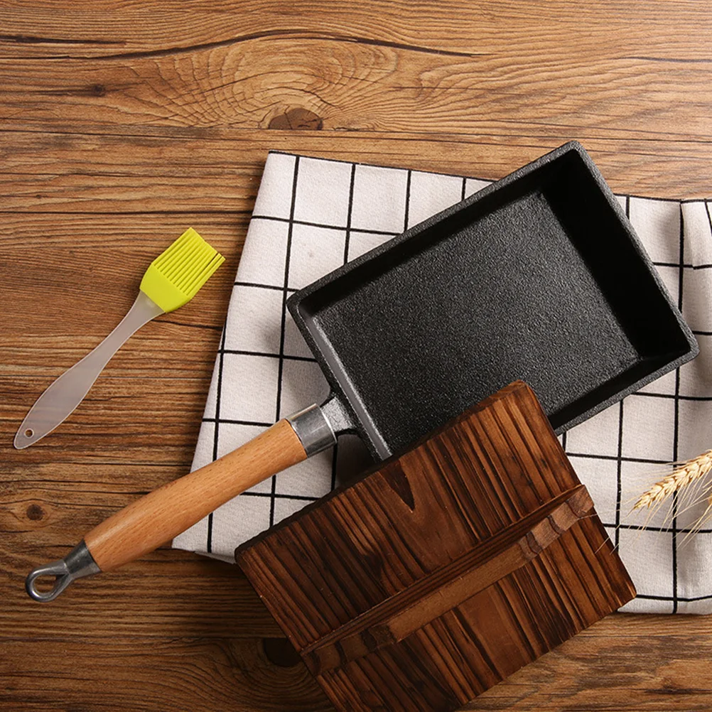 Крышка кастрюли тамагояки бытовая деревянная сковорода с плоской крышкой