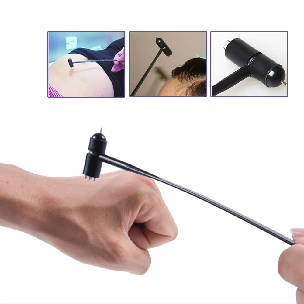 Кожная игла с двойной головкой одноразовая для цветов сливы кожи семью звездами