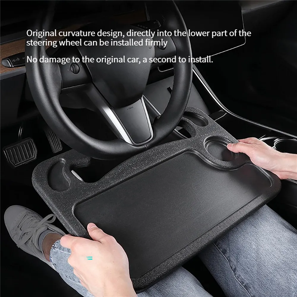 

Tabletop Small Table Desk Food Desk Portable Office Table for Model 3 Accessories 2023 Car Interior Modification Accessories