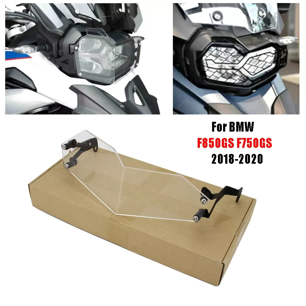 

NEW LOGO F850GS F750GS Headlight Cover Protection Grille Mesh Guard For BMW F 850 GS F 750 GS 2018-2020 Motorcycle Accessories