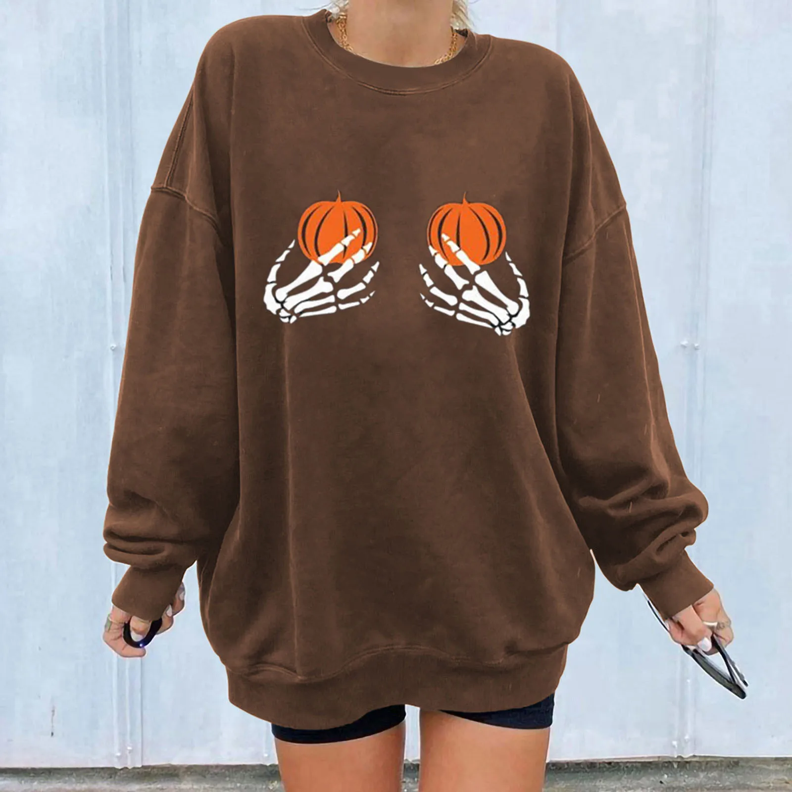 

Half Hoodies Women Hoodless For Women Fit Full Hooded Crewneck Loose Sweatshirt Casual Long Sleeve Pullover Women Sweat Shirts