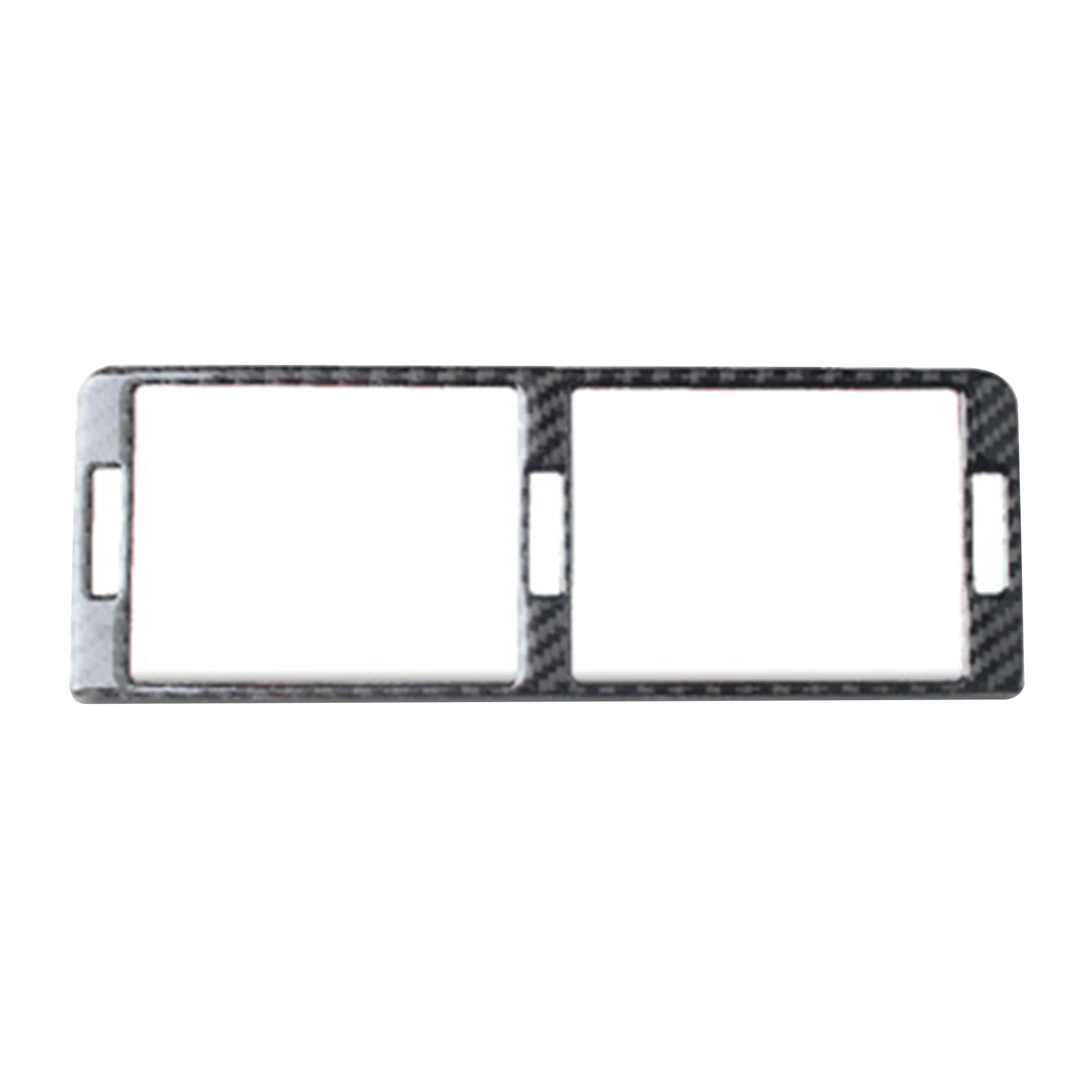 

1Pc Air Vent Trim Auto Carbon Fiber Console Air Vent Sticker Trim for -BMW 3 Series E46 98-05