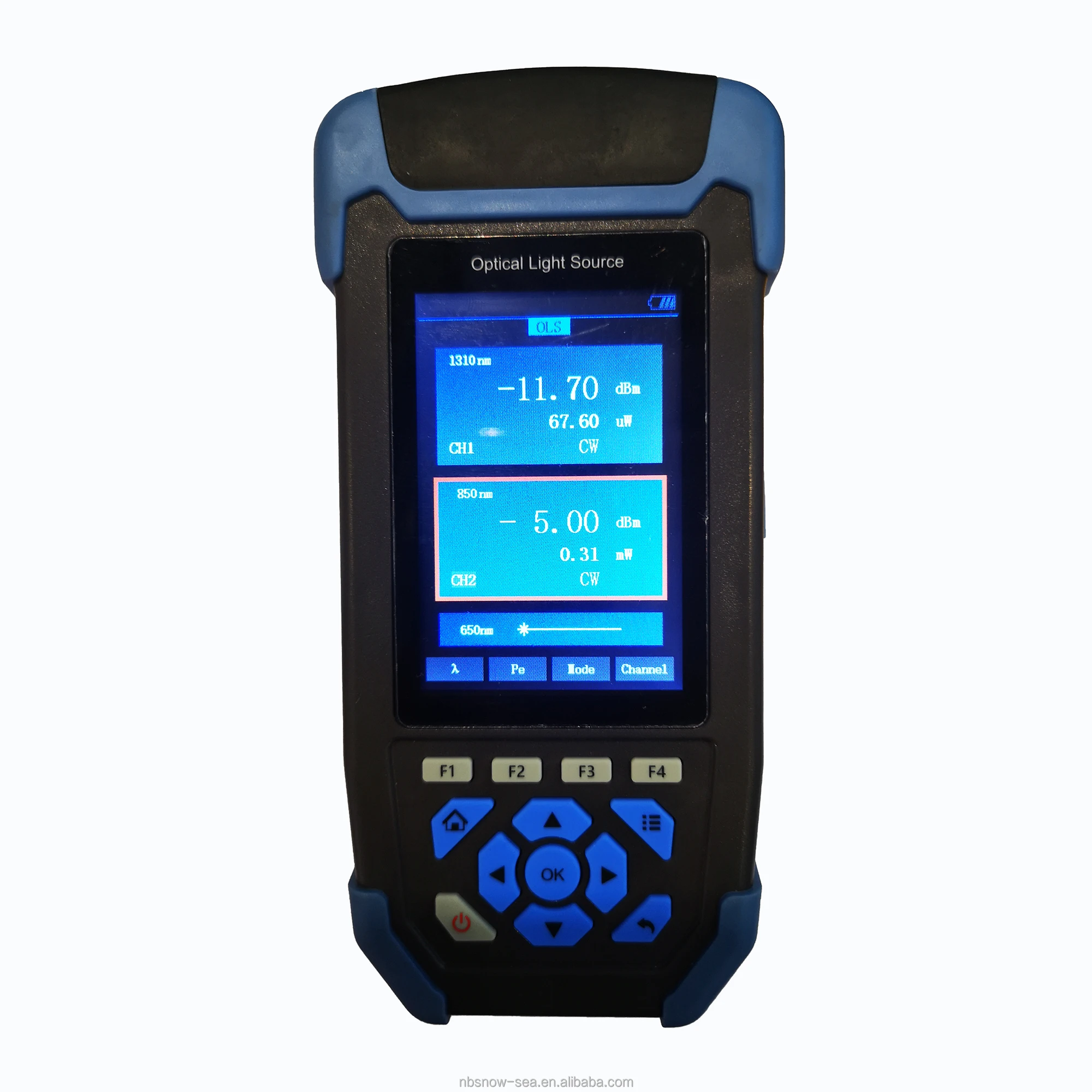 

High Precision Optical Multimeter with 850/1300/1310/1550nm SM and MM Adjustable Optical Light Source and and VFL 2 in 1