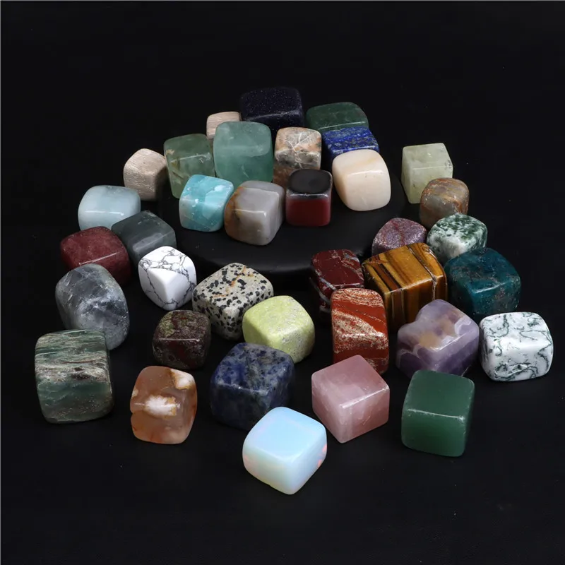 

1-5 шт. натуральный опущенный камень, крупными партиями Nugget, квадратная форма, агат Jaspers Rock минералы для чакры, лечебные драгоценные камни, укр...