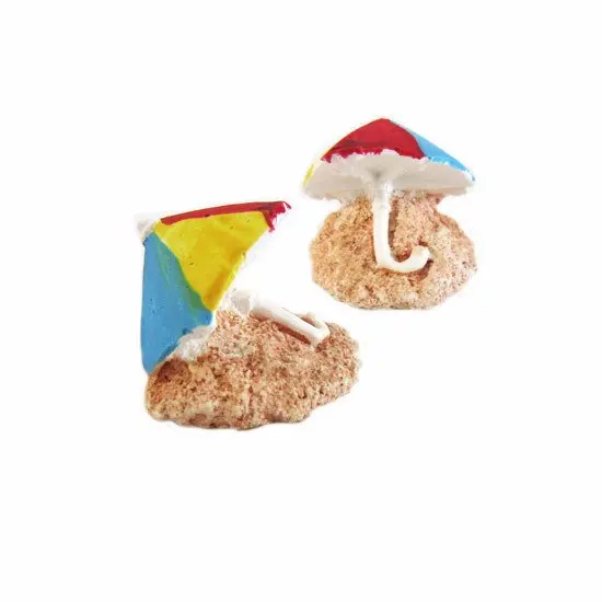 Colorful Umbrella Terrarium Object |