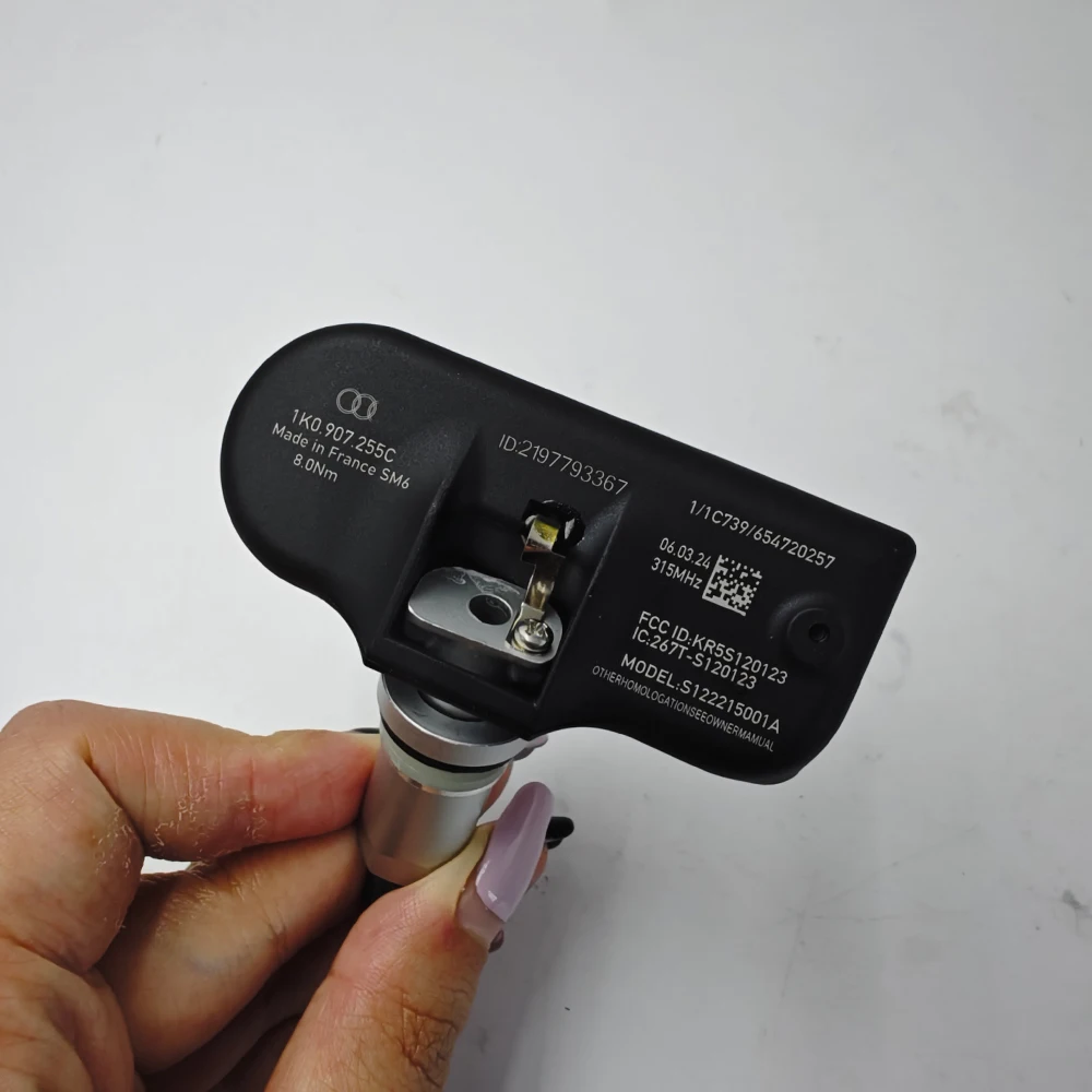 Датчик давления в шинах для Audi A3 A4 A5 S4 S5 VW Golf Passat Jetta 4 шт. TPMS 1K0907255C 1K0907253D 1K0907253E 315 МГц