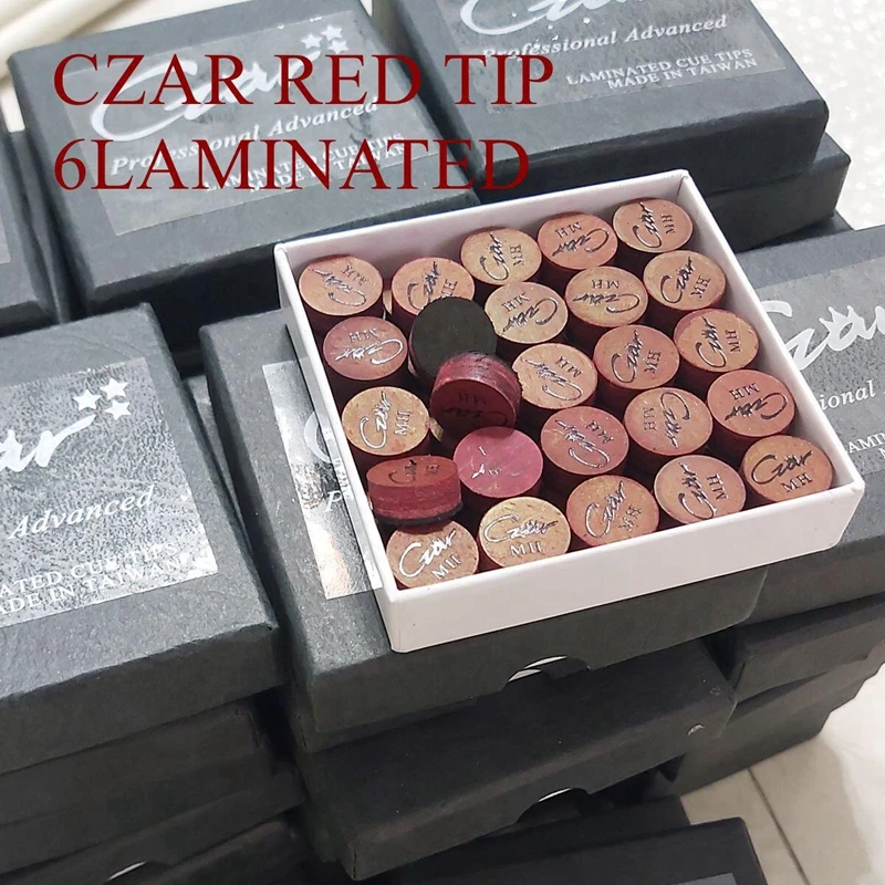 Czar 6Laminated Red Tip/Jump Tip Stick Tip