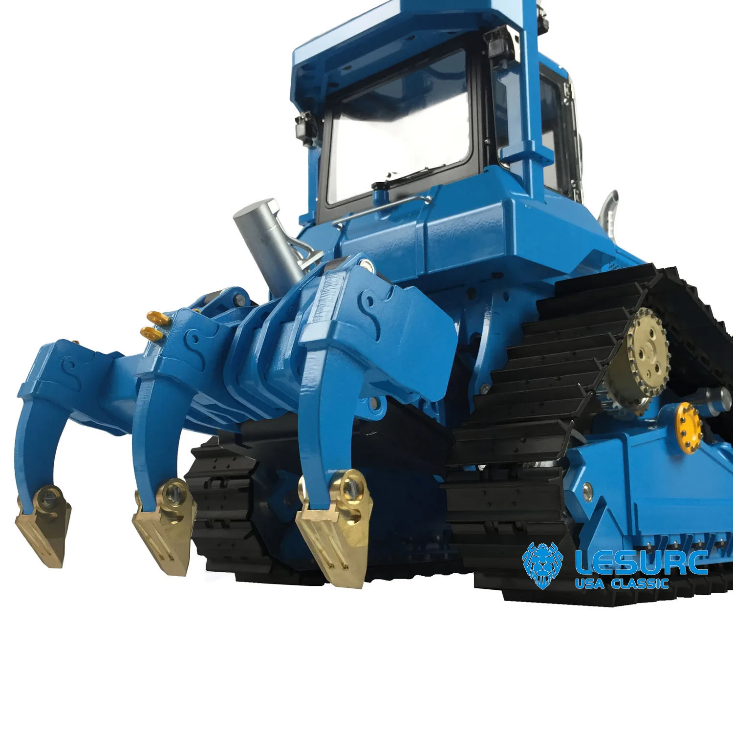 1/14 LESU Aoue DT60 RC Гусеничный демпфер Гидравлический бульдозер с дистанционным