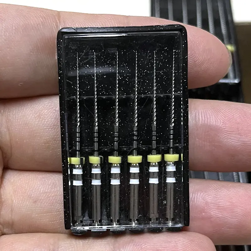 Эндодонтические файлы NITI eflydent 0 06 конус