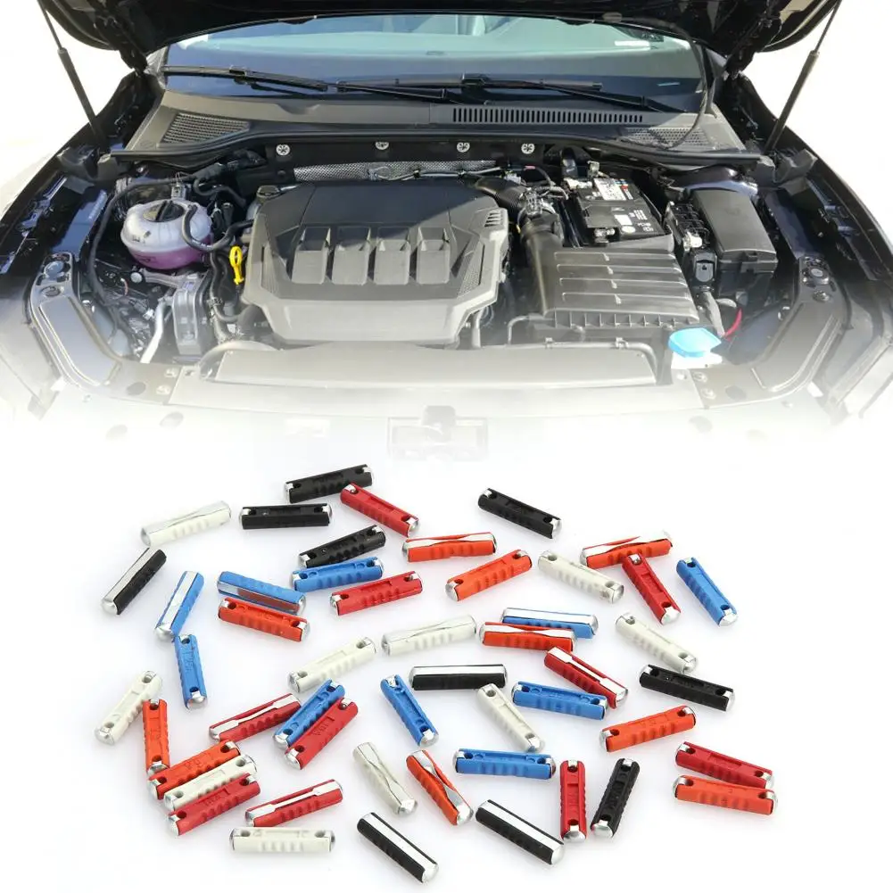 50 шт. вставные предохранители удобные для авто сменные Автомобильные ABS |