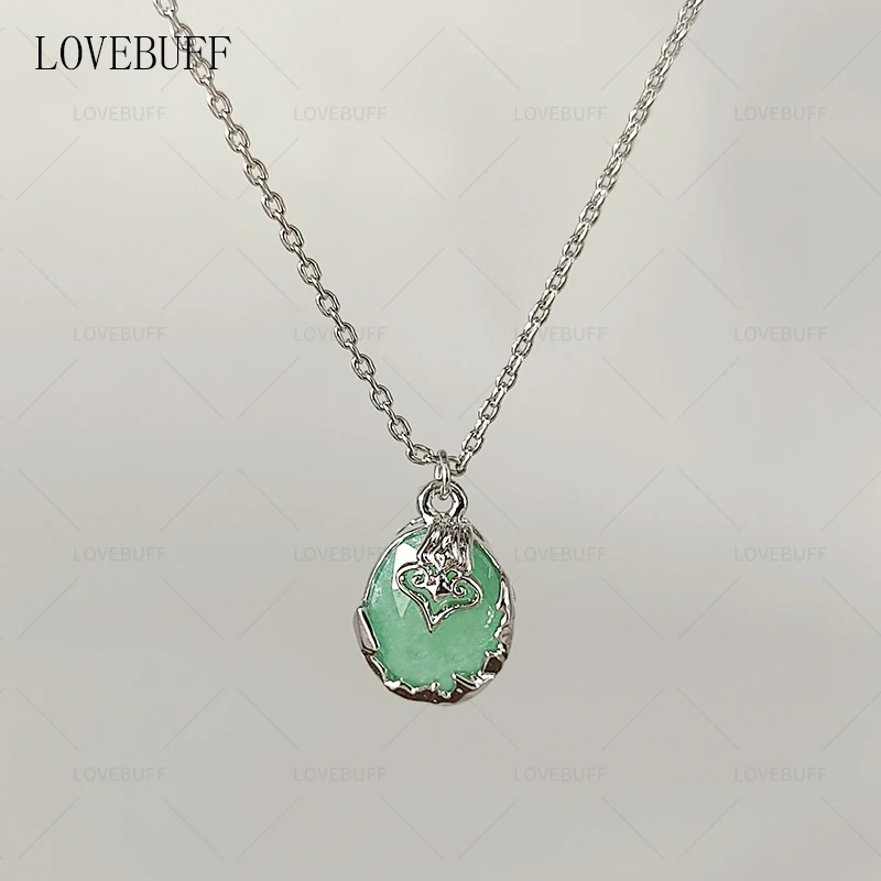 LOVEBUFF Honkai: ожерелье в стиле Звездный рельс с угловым камнем авантюрина стратагем