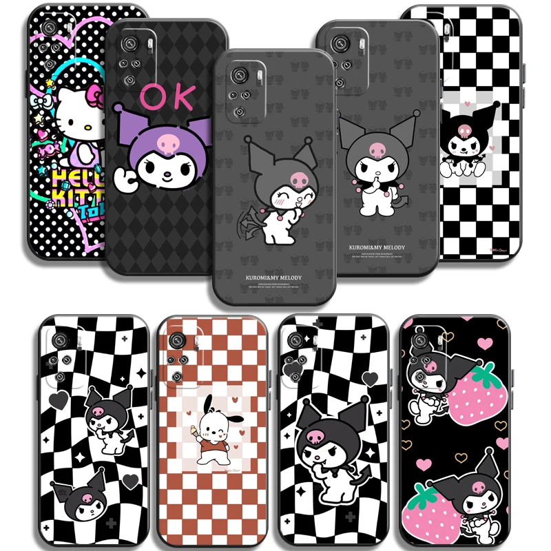 

Hello Kitty Kuromi Phone Cases For Xiaomi Mi 11 Mi 11 Lite POCO X3 GT X3 Pro M3 POCO M3 Pro X3 NFC X3 Soft TPU Coque Back Cover